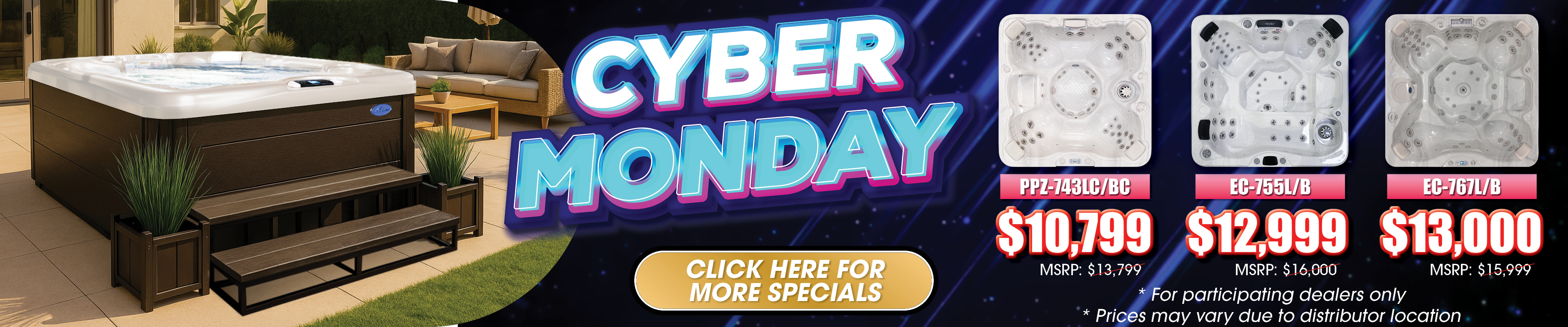 Calspas hot tub being used in a family setting - Wheaton